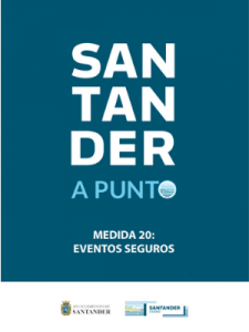 Formulario de Solicitud Plan de Choque Santander A Punto. Medida 20: Eventos Seguros